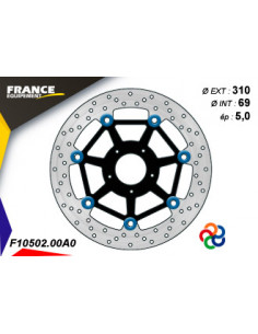 Disque de frein Gamme Essentiel FE.FL10502 / Oeillets Couleurs