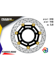 Disque de frein Gamme Essentiel FE.FL24502 / Oeillets Couleurs