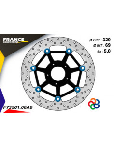 Disque de frein Gamme Essentiel FE.FL73501 / Oeillets Couleurs