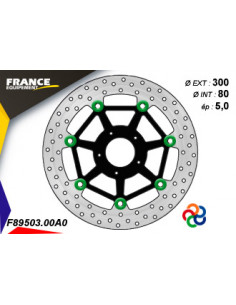 Disque de frein Gamme Essentiel FE.FL89503 / Oeillets Couleurs
