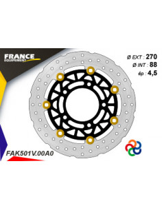 Disque de frein Gamme Essentiel FE.FLAK501V / Oeillets Couleurs