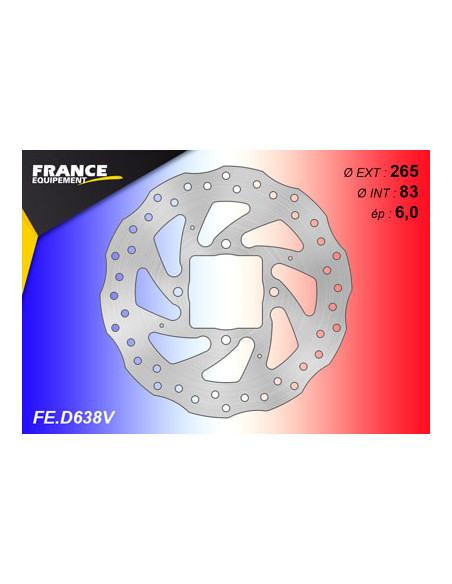 Disque de frein Gamme Essentiel FE.D638V