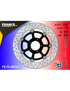Disque de frein Gamme Essentiel FE.FL45514