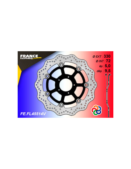 Disque de frein Gamme Essentiel FE.FL45514V