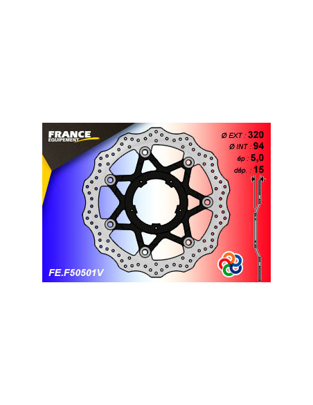 Disque de frein Gamme Essentiel FE.FL50501V