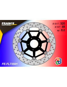 Disque de frein Gamme Essentiel FE.FL73501 2