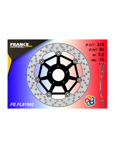 Disque de frein Gamme Essentiel FE.FL81502