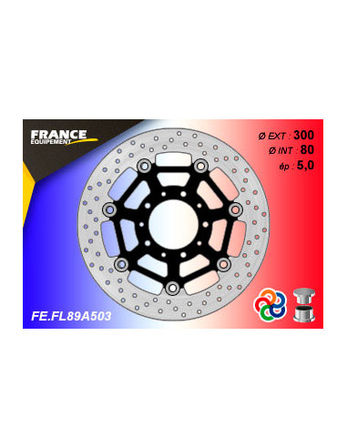 Disque de frein FE.FL89A503 -Livré avec frette ABS