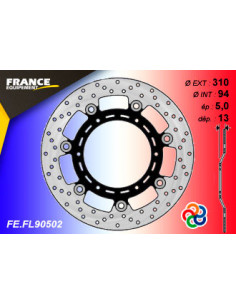 Disque de frein Gamme Essentiel FE.FL90502 2