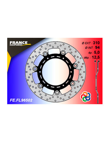 Disque de frein Gamme Essentiel FE.FL96502
