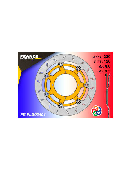 Disque de frein FE.FLS03401