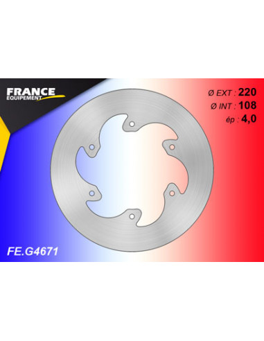 *Disque de frein Gamme Essentiel FE.G467 Piste Pleine.