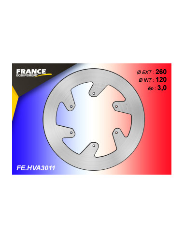 *Disque de frein Gamme Essentiel FE.HVA3011 Piste Pleine