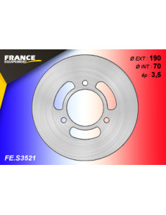 Disque de frein Gamme Essentiel FE.S3521 Piste Pleine