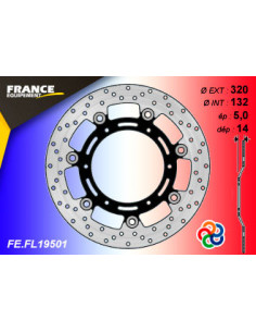 Kit Freinage FRANCE EQUIPEMENT - AP RACING 2