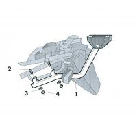 Porte paquet Shad Top Master SUZUKI BANDIT 600 N 94 99