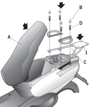 Porte paquet Shad Top Master Y0N10T