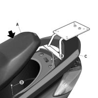 Porte paquet Shad Top Master Y0CY17ST