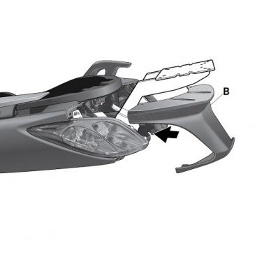 Porte paquet Shad Top Master Y0XM20ST