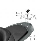 Porte paquet Shad Top Master Yamaha Majestic 400