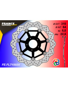 Kit Freinage FRANCE EQUIPEMENT - AP RACING 2