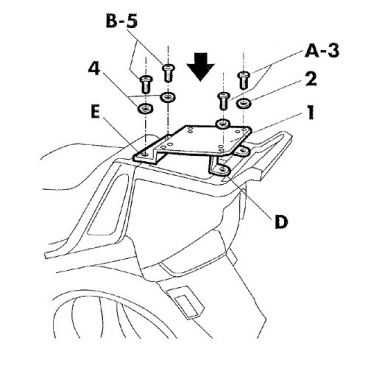 Porte paquet Shad Top Master W0R16T