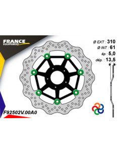 Kit Freinage FRANCE EQUIPEMENT - AP RACING 2