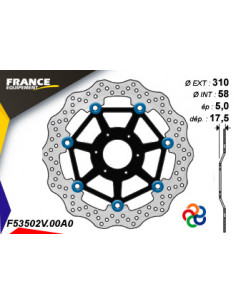 Kit Freinage FRANCE EQUIPEMENT - AP RACING 2