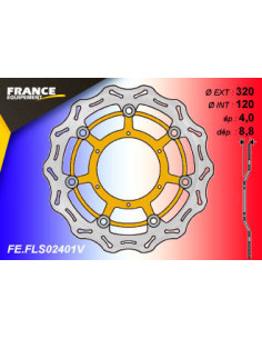 Kit Freinage FRANCE EQUIPEMENT - AP RACING 2
