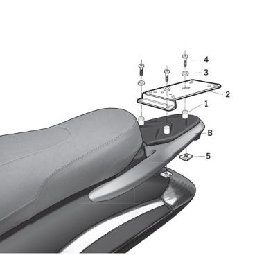 Porte paquet Shad Top Master V0TR18ST