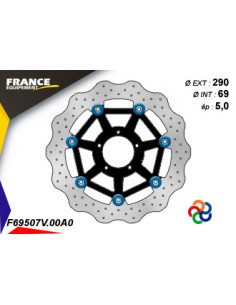 Kit Freinage FRANCE EQUIPEMENT - AP RACING 2