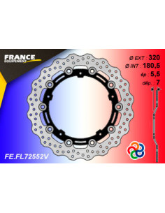 Kit Freinage FRANCE EQUIPEMENT - AP RACING 2