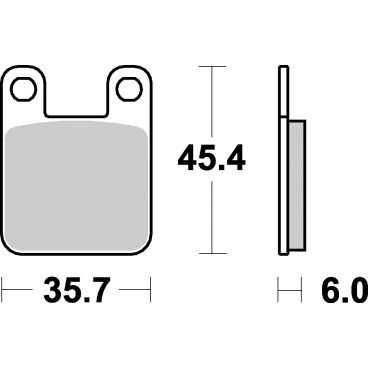 Plaquettes de frein moto SBS Ceramic 559 HF