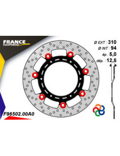 Kit Freinage FRANCE EQUIPEMENT - AP RACING 2