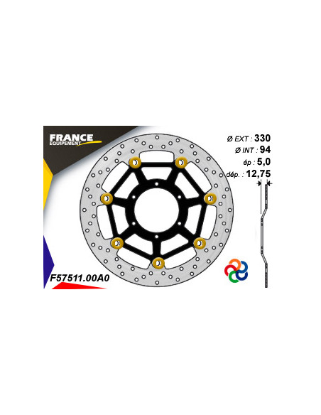 Kit Freinage FRANCE EQUIPEMENT - AP RACING