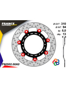 Kit Freinage FRANCE EQUIPEMENT - AP RACING 2