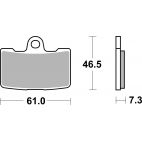 Plaquettes de frein moto SBS Racing Sinter 856RS Plaquettes de frein moto SBS Racing Sinter 856RS