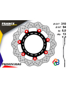 Kit Freinage FRANCE EQUIPEMENT - AP RACING 2