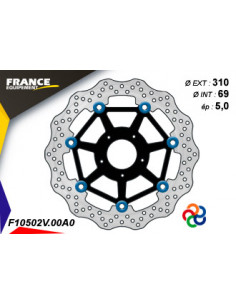 Kit Freinage FRANCE EQUIPEMENT - AP RACING 2