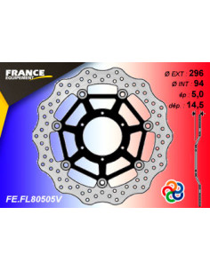 Kit Freinage FRANCE EQUIPEMENT - AP RACING 2