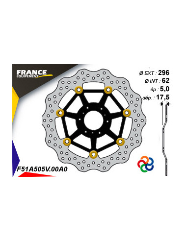 Kit Freinage FRANCE EQUIPEMENT - AP RACING