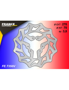 Kit Freinage FRANCE EQUIPEMENT - AP RACING Composé de 2 Disques 2