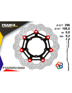 Kit Freinage FRANCE EQUIPEMENT - AP RACING 2