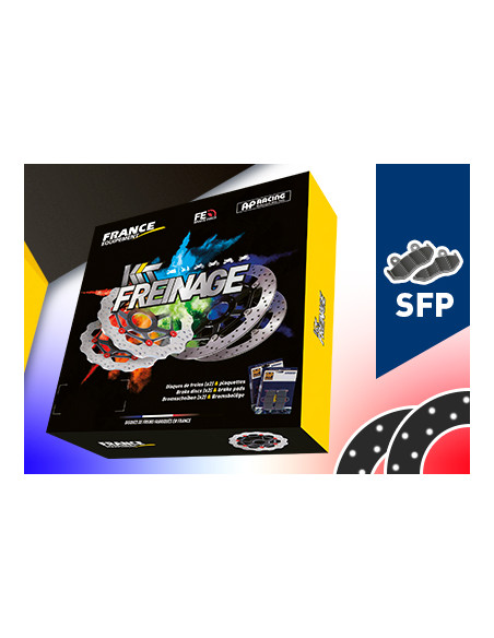 Kit Freinage FRANCE EQUIPEMENT - AP RACING Composé de 2 Disques