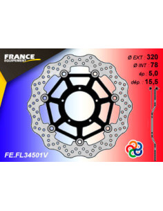 Kit Freinage FRANCE EQUIPEMENT - AP RACING 2