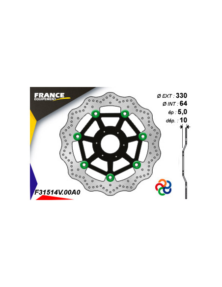 Kit Freinage FRANCE EQUIPEMENT - AP RACING