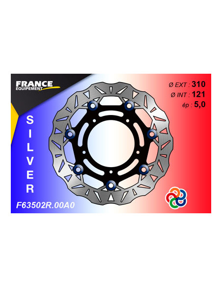 Kit Freinage FRANCE EQUIPEMENT - AP RACING Composé de 2 Disques