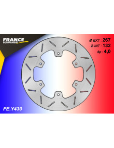 Kit Freinage FRANCE EQUIPEMENT - AP RACING Composé de 2 Disques 2