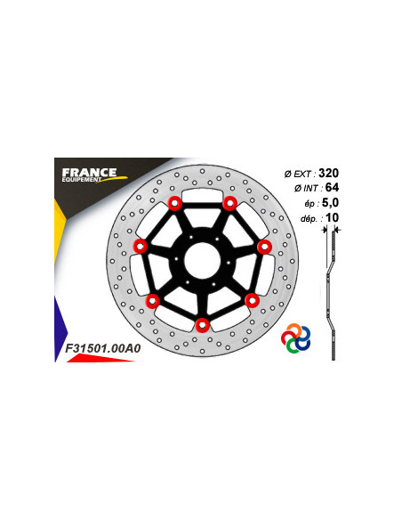 Kit Freinage FRANCE EQUIPEMENT - AP RACING