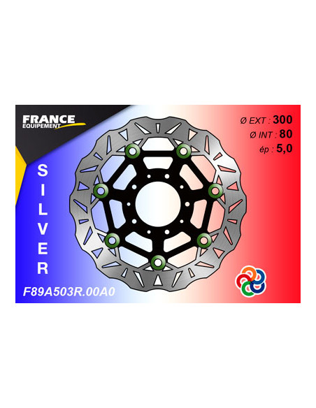 Kit Freinage FRANCE EQUIPEMENT - AP RACING Composé de 2 Disques